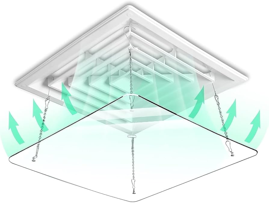 Amazon.co.jp: エアコンカバー エアコンディフレクター 透明な