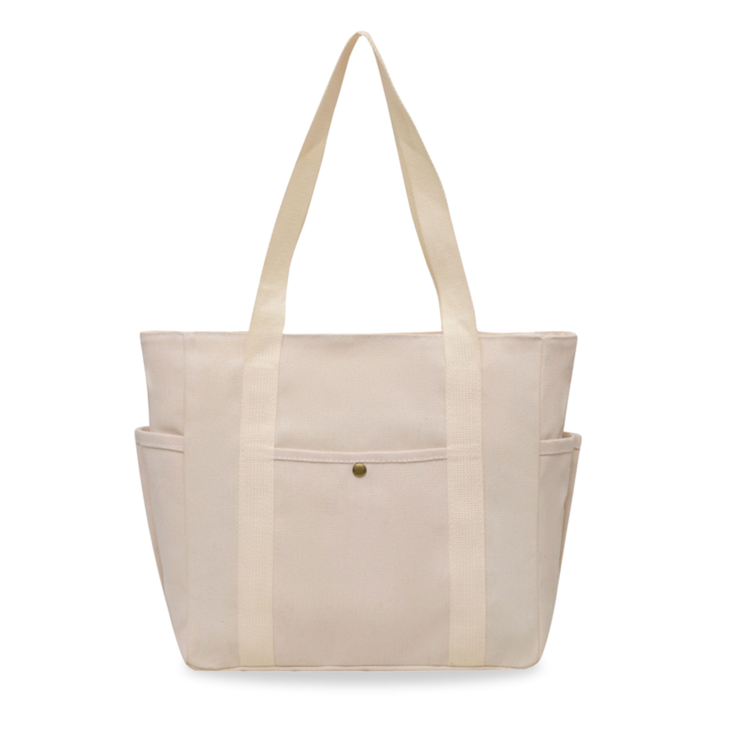 Kraptick Canvas Tote Bags – Stylish Shoulder Tote Bag Everyday Use For Women, Reusable Compact Tote Bag Perfect as a Grocery, Shopping Bags for Grocery (DMFP/942-V)