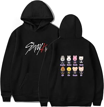 SKZ Hoodie SKZOO Sweater Bangchan Felix Hyunjin Han LeeKnow IN Hooded Sweatshirt