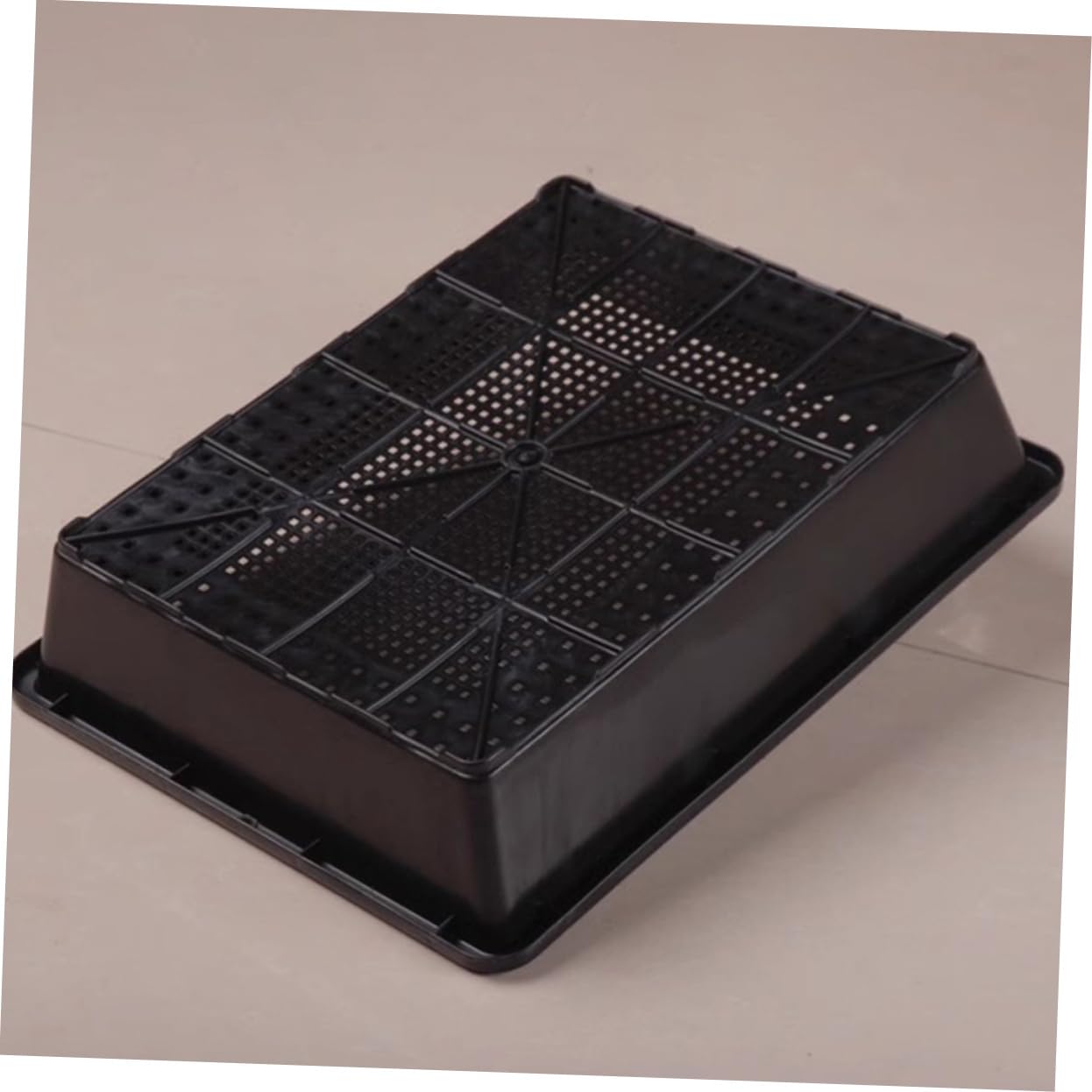 Mipcase Plateau de Semis de Jardin en Plastique avec Couvercle Surélevé