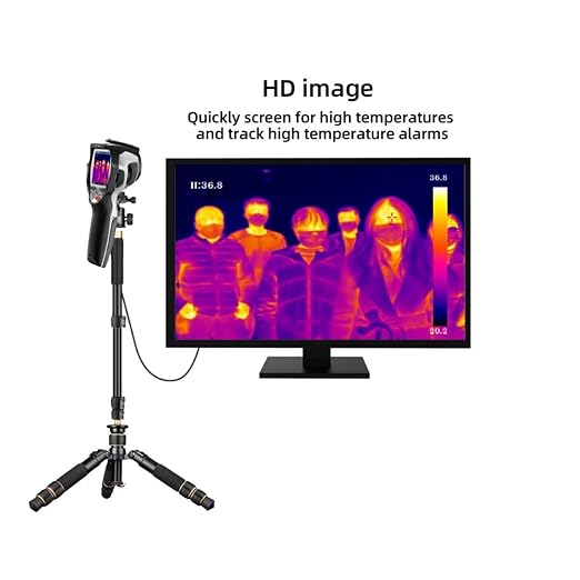 DT-980Y 2-en-1 Cámara Térmica e Imagen por Infrarrojos USB miniatura 3