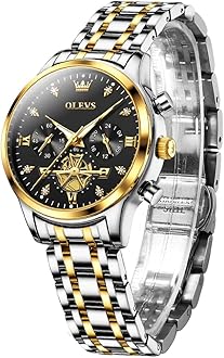 Womens Watch Fashion Dress Diamond Roman Numerals Ladies Analog Quartz Stainless Steel Waterproof Luminous Date Female Watch Gift