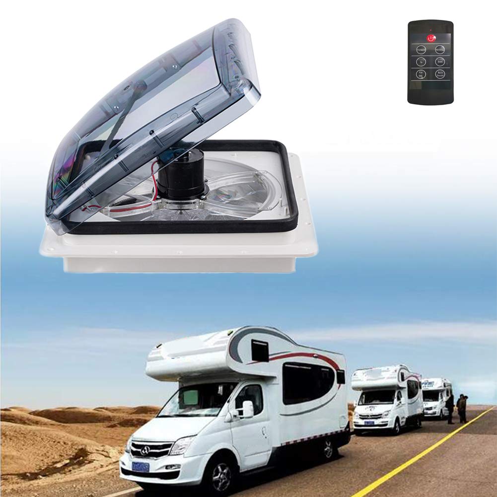 Buy HIETTR Automatic Speed 12 Volt RV Roof Vent Fan, Fantastic Vent Rv