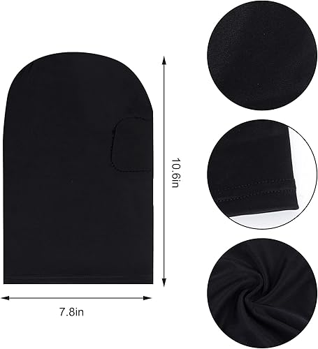 Miniatura 2 de Zentai - Máscara de capucha de cobertura completa de elastano, máscara de ojos abiertos y boca elástica transpirable para Halloween, cosplay,