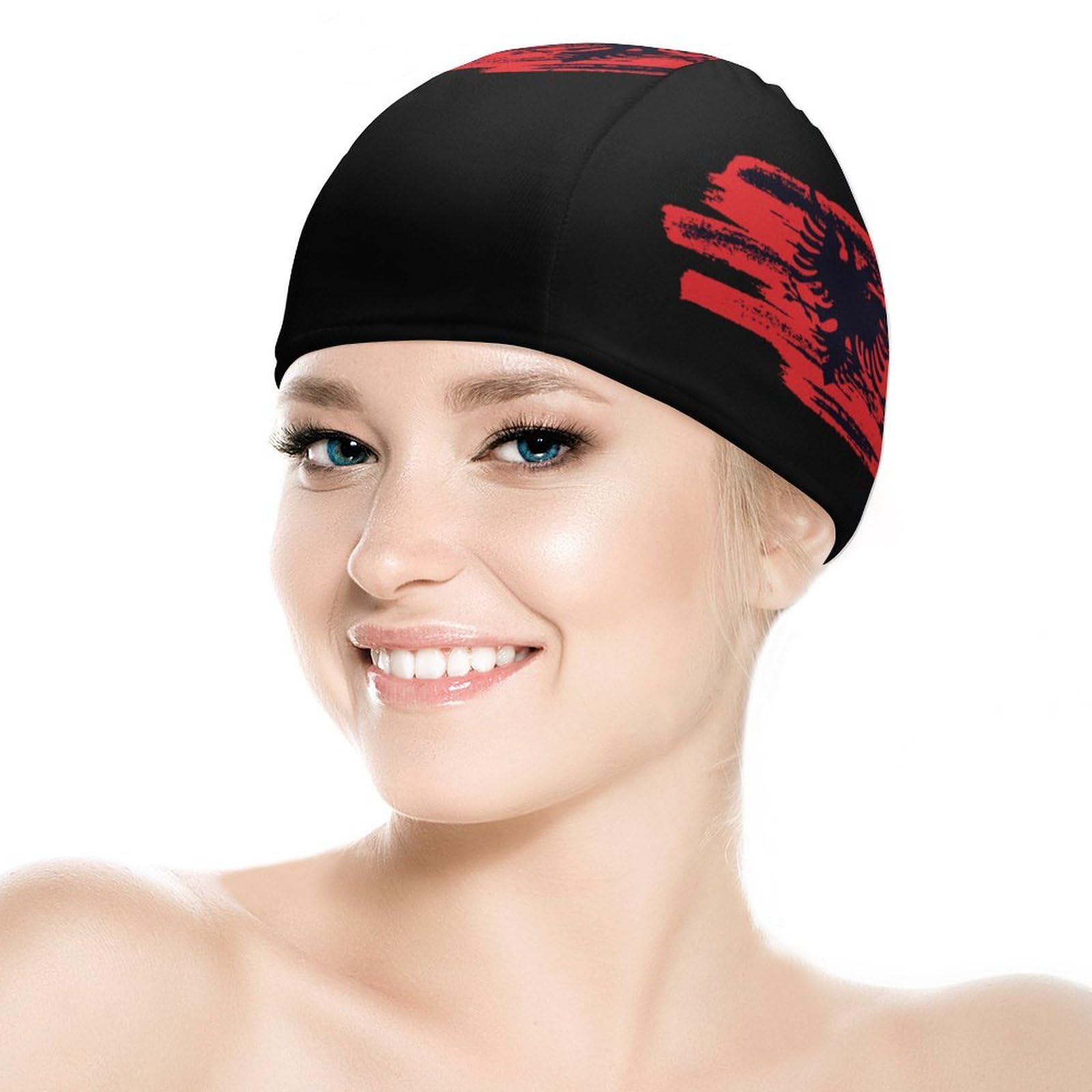 Cuffia Da Nuoto Con Bandiera Albanese Cuffia Da Nuoto | FindTheDeal
