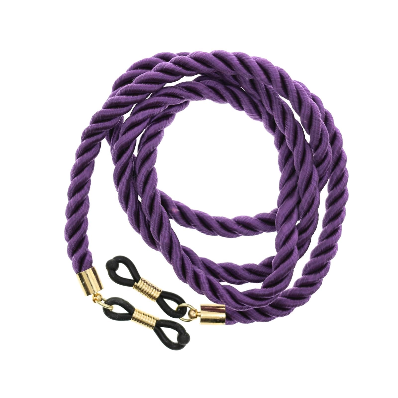 merishopp Eyeglass Chains Lanyard Fashion Anti Lost Versatile Eyeglass Strap Men Woman violet|Health & Beauty | Vision Care | Eyeglass Straps & Cords-picture-22