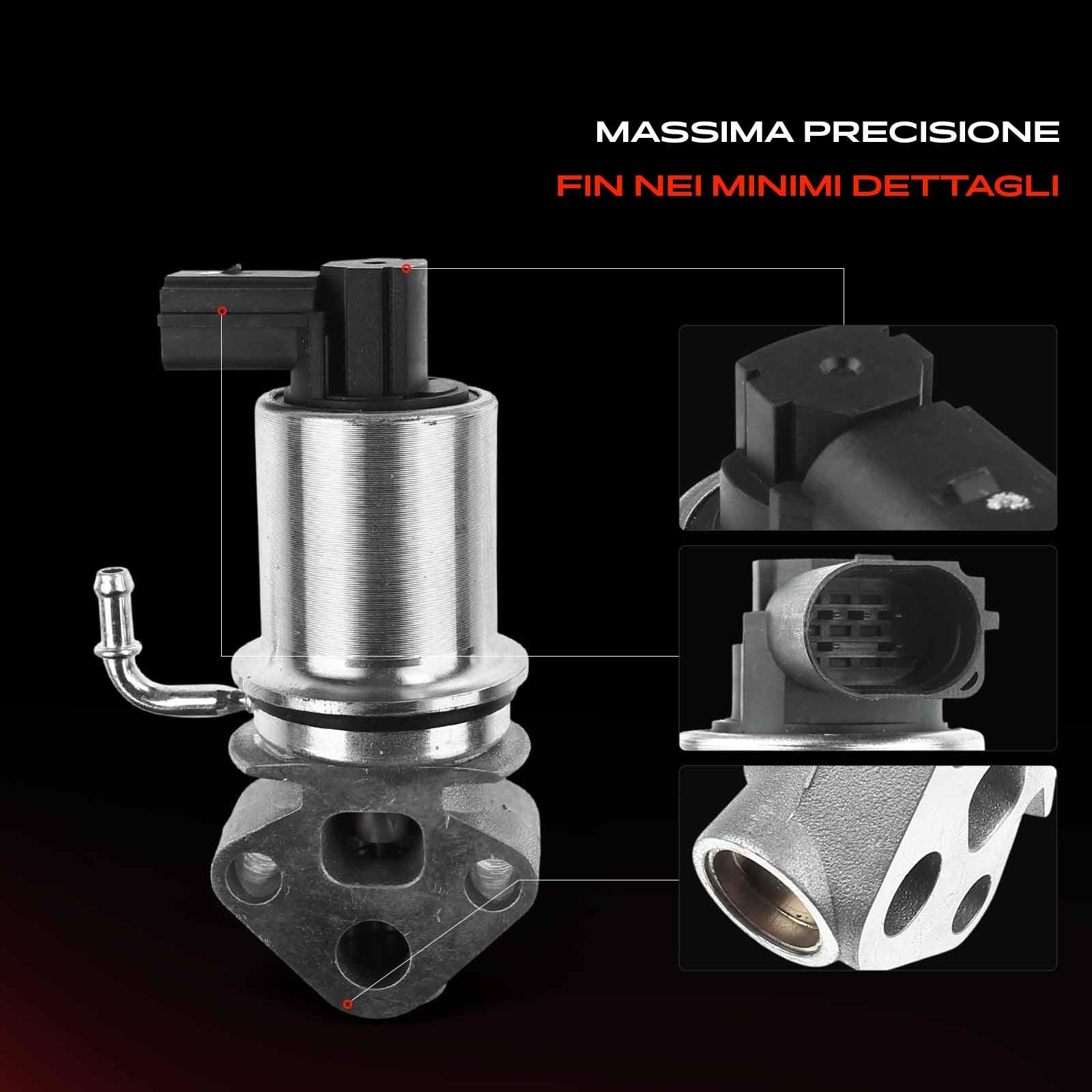 Frankberg ricircolo dei gas di scarico tramite valvola EGR | Compatibile con: Golf IV Variante 1J5, New Beetle 1C1 9C1, A.l.h.a.m.b.r.a 7V8 7V9, T.o.u.r.a.n 1T1 1T2, A3 8P1