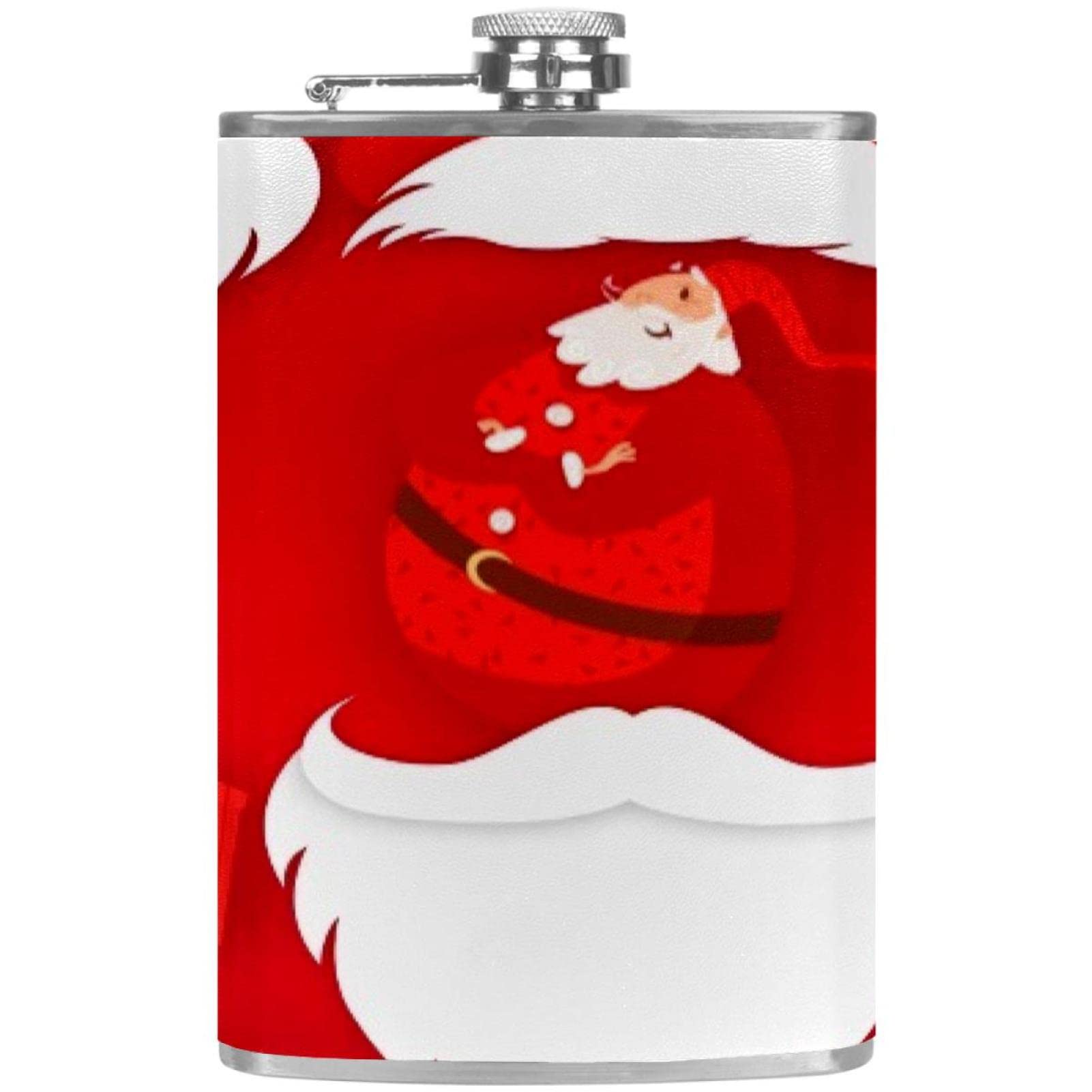 Flasque de Noël pour liqueur, le cadeau de poche étanche avec entonnoir