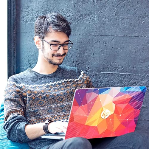 Image of DSGN 131 Full Body Laptop Skin Bubble-Free| Laminated| Removable| HD Quality Sticker for Laptops Upto 15.6 Inches Compatible with Hp