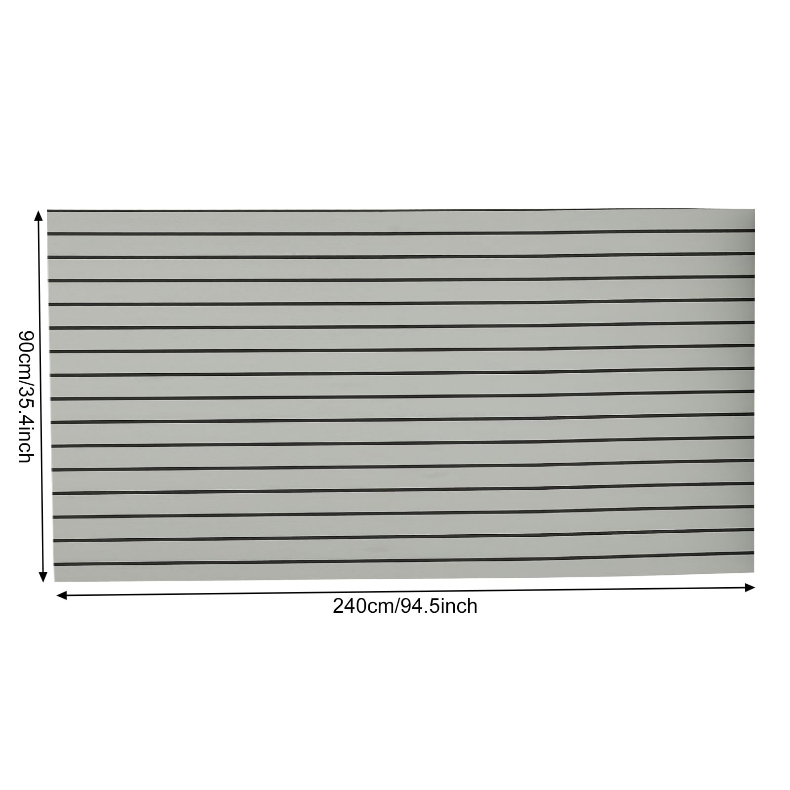 240 x 90 cm Teak EVA pianka łódź jacht mata podłogowa | Dywanik samoprzylepny, wodoodporna pianka EVA do pokładów statków, samochodów kempingowych, jachtów itp