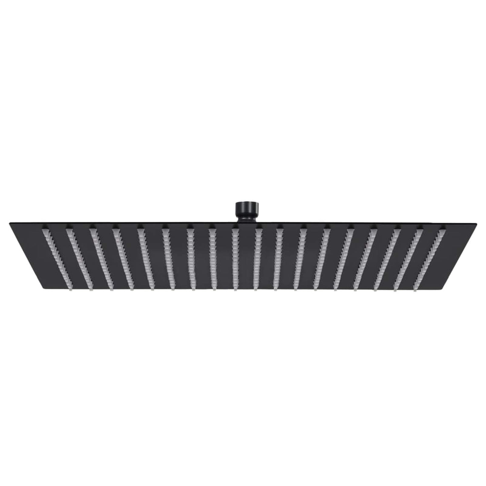 Cabezal ducha efecto lluvia acero inox cuadrado 50x50 cm negro, ShGaxin Rociador Ducha, Ducha Lluvia, Alcachofa Ducha, Duchas De Baño Alcachofa Lluvia, Recambios Columna Ducha