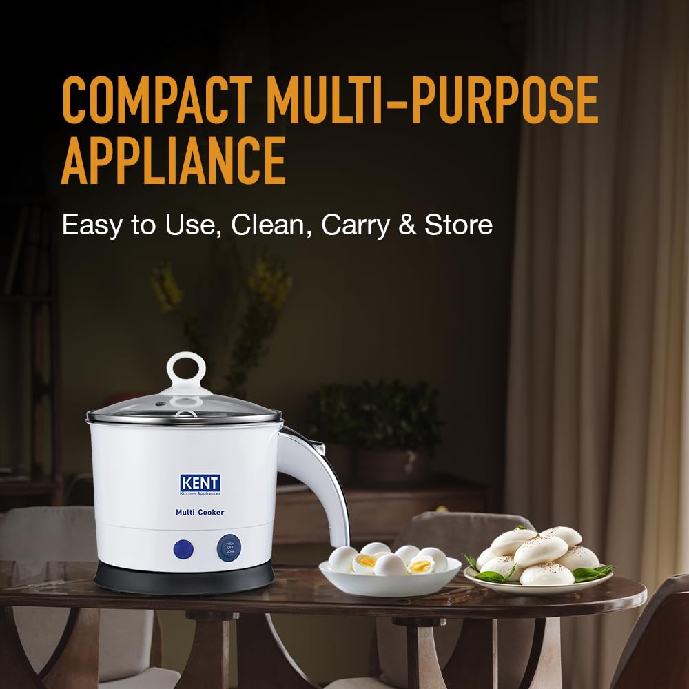 KENT Multicooker: Steam, Boil & More! -9