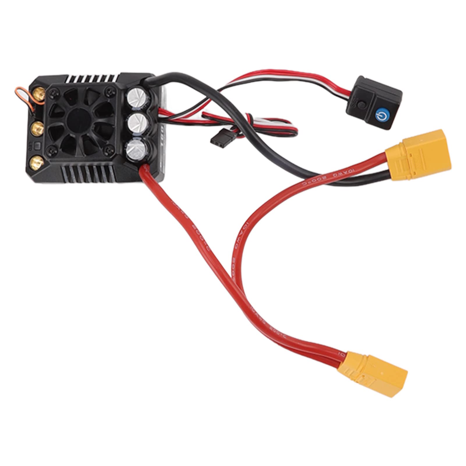 Regolatore Elettronico di velocità RC 160A 8S con Spina XT90 Sostituzione ESC per Auto RC per Lega ZD Racing /7 MX 07 MAX6 e con e M Regolatore Elettronico di velocità RCRC Car ESCRC Car ESC