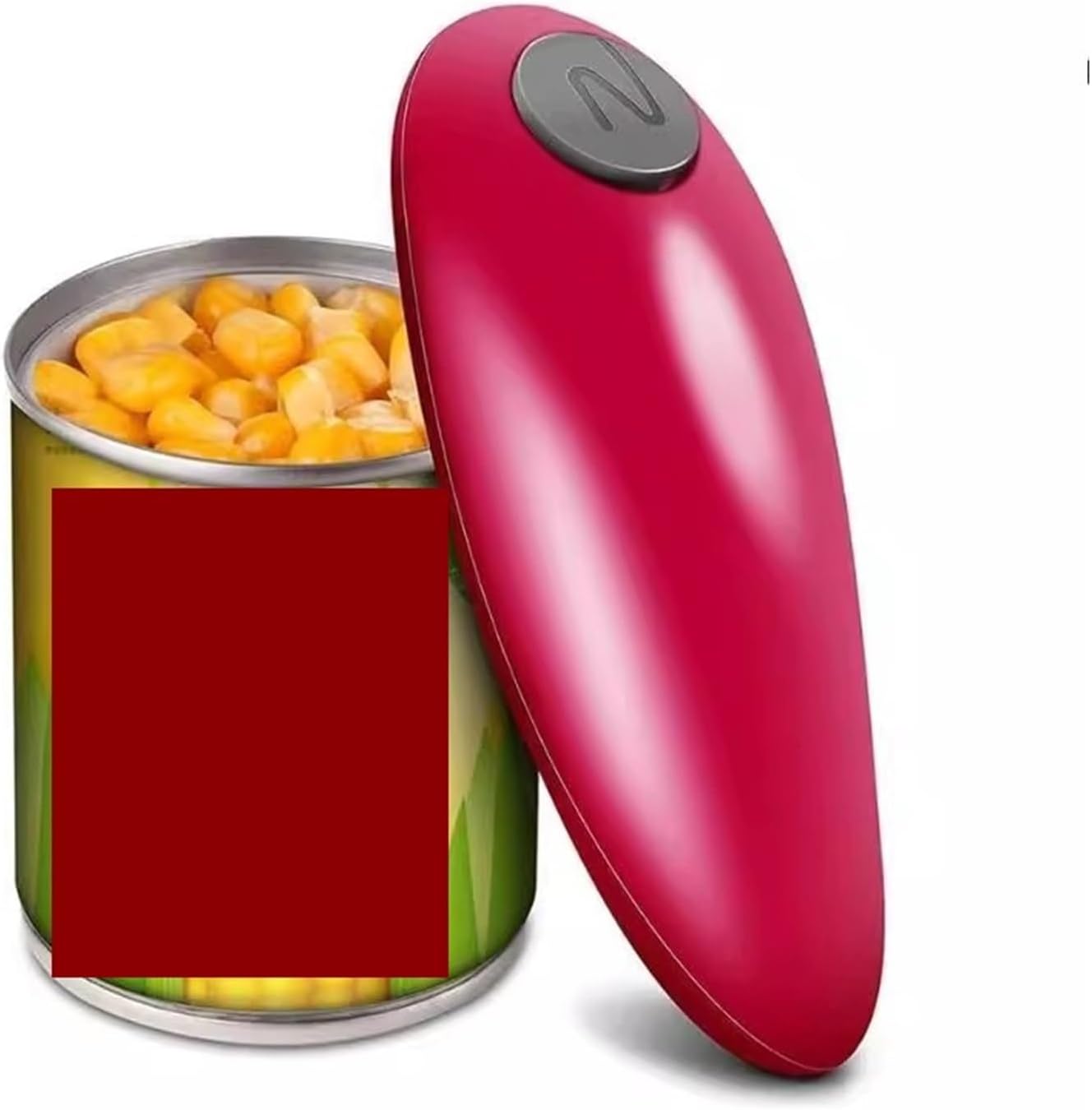 Fit for Electric Can Opener - Automatic One Touch Operated Jar Opener with Smooth Edges for Effortless Kitchen Use(Black)