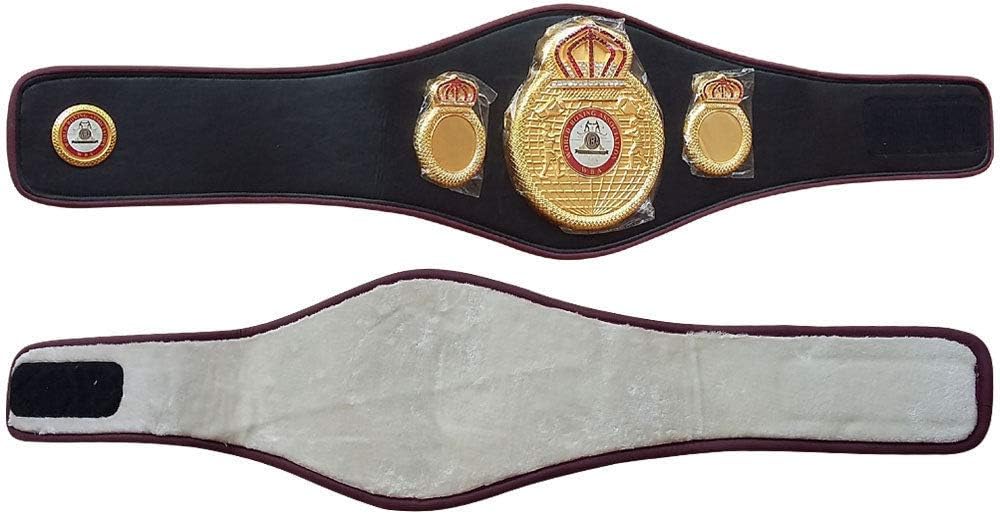 WBC WBA WBO IBF IBO Championships Boxing Belt Adult Premium Quality Leather Full Size Belts - - Adult