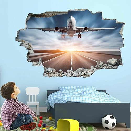 Miniatura 9 de Calcomanía 3D aplastada, diseño de zorro removible de vinilo para despegar y pegar, tatuaje de pared de nieve, dormitorio de niñas, niños,