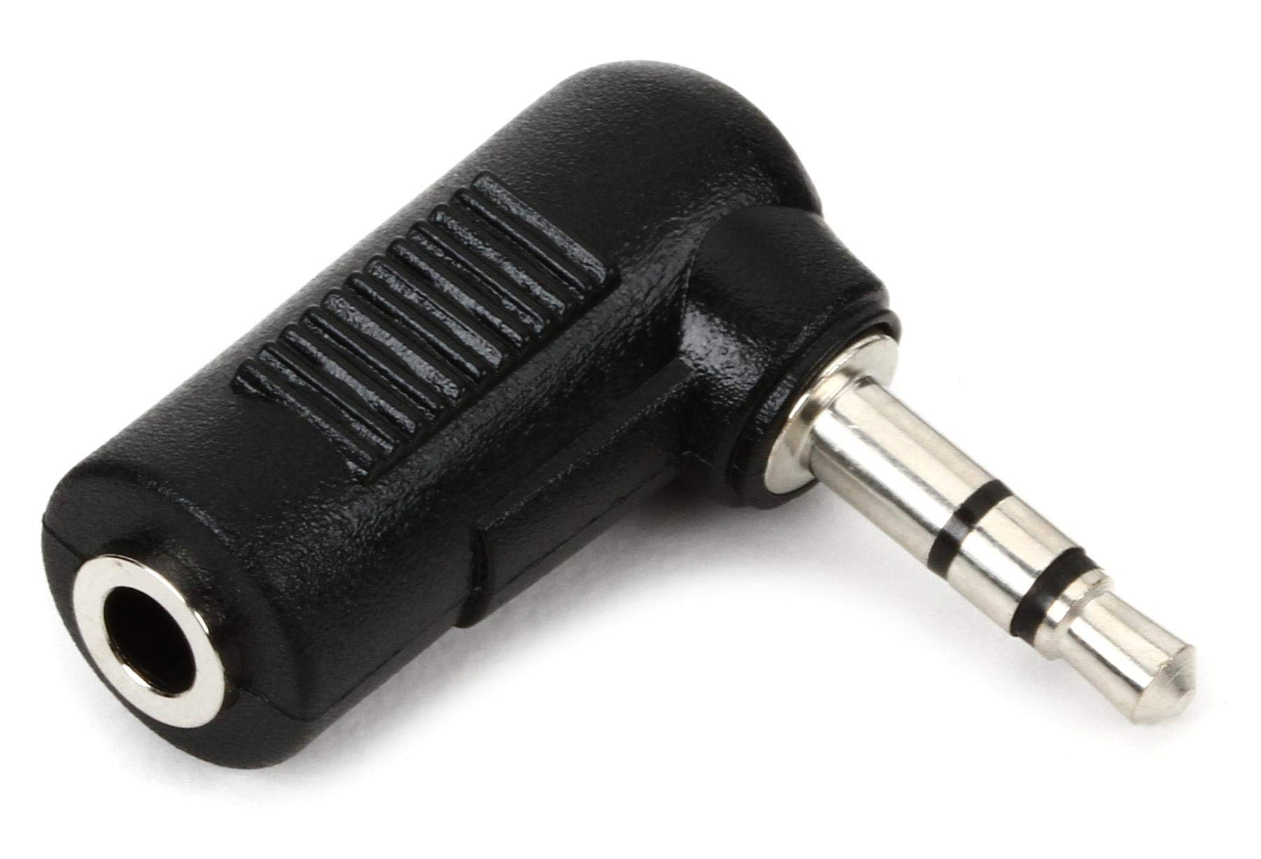 HosaTech GMP-272 3.5mm TRS to 3.5mm TRS Right Angle Adapter