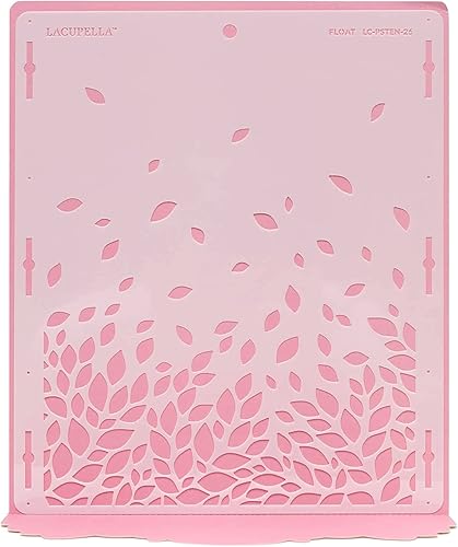 Miniatura 2 de Lacupella Plantilla de decoración de pasteles para pastel alto de crema de mantequilla, glaseado real, ganache, pintura, aerógrafo (flotador)