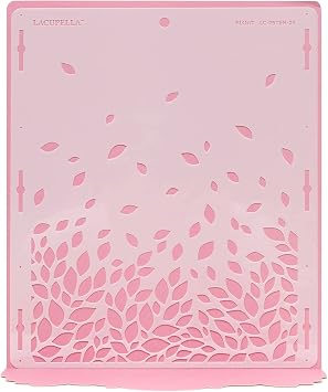 Lacupella Cake Decorating Stencil for Tall Buttercream Cake, Royal Icing, Ganache, Paint, Airbrush Float