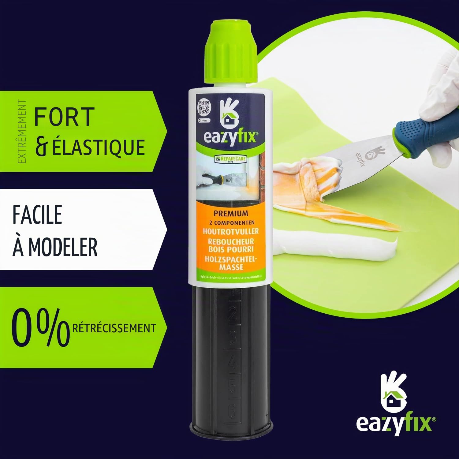 Mastic à bois EAZYFIX® Premium - 150 ml