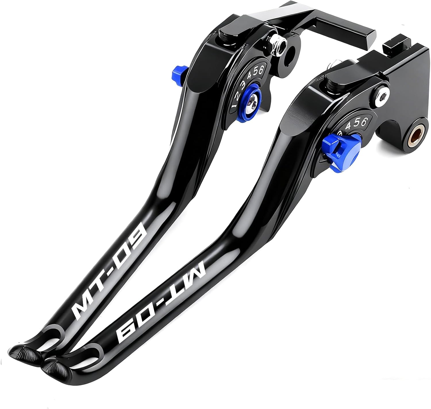 Compatible with MT-09 MT09 MT09 SP Tracer 2015 2016-2024 CNC Motocycle Integrated Effort-Saving Adjustable Brake Clutch Levers Accessories (Red, 2014-2020)