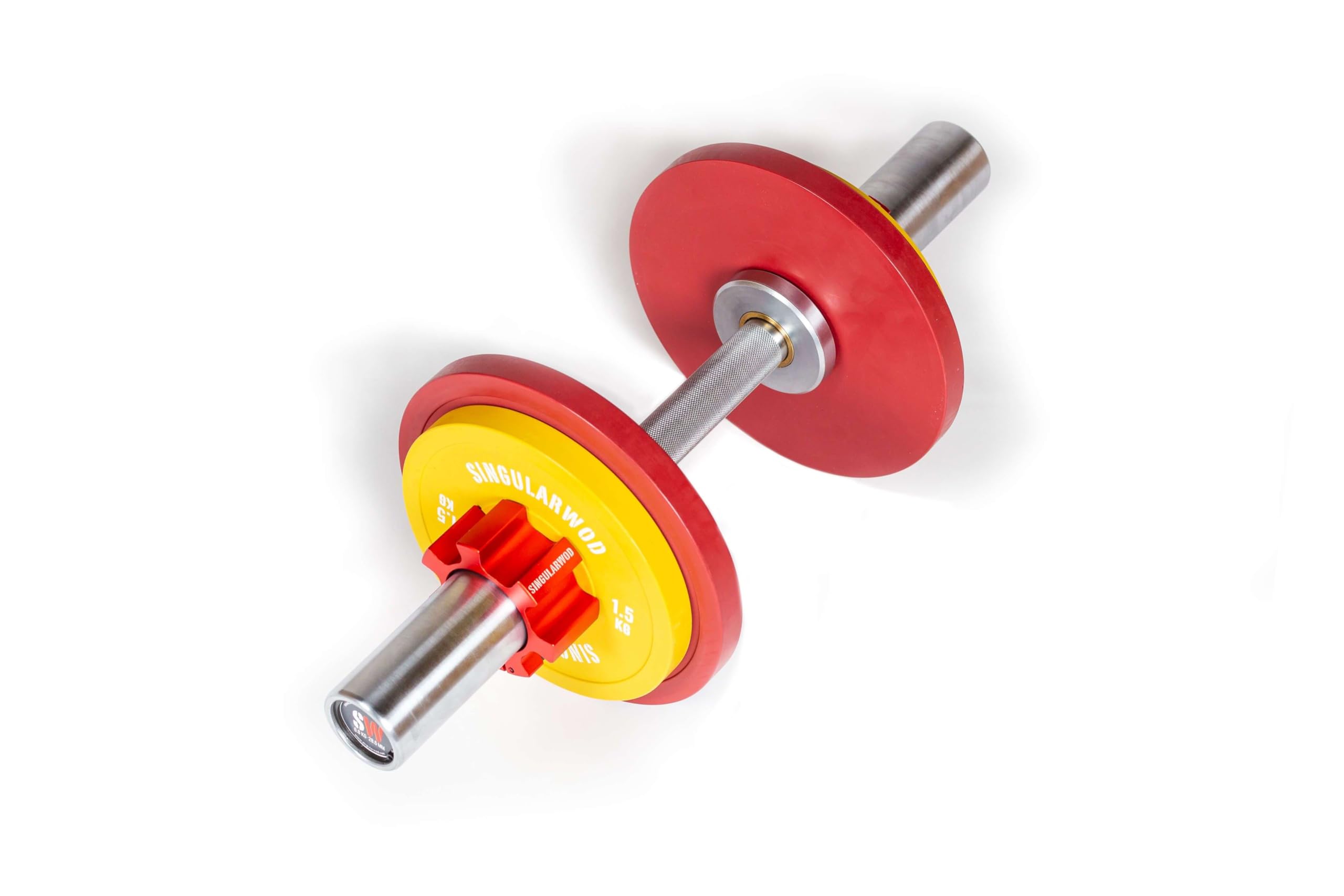 Mancuerna Ajustable de Discos Fraccionales. Accesorios Mancuernas - Halteres -Weights - Pesas. Pesos Fitness Mancuerna Ajustable SINGULARWOD - Mancuernas Ajustables