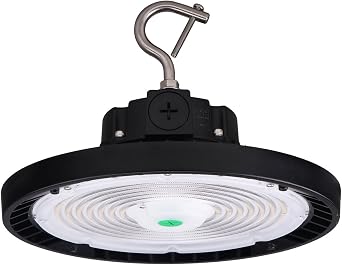 UFO High Bay LED Light 150W 80/100/150W Selectable 24,256 Lumens - Warehouse Lighting Fixture 5000K Daylight IP65 Waterproof 120-277V DLC Listed
