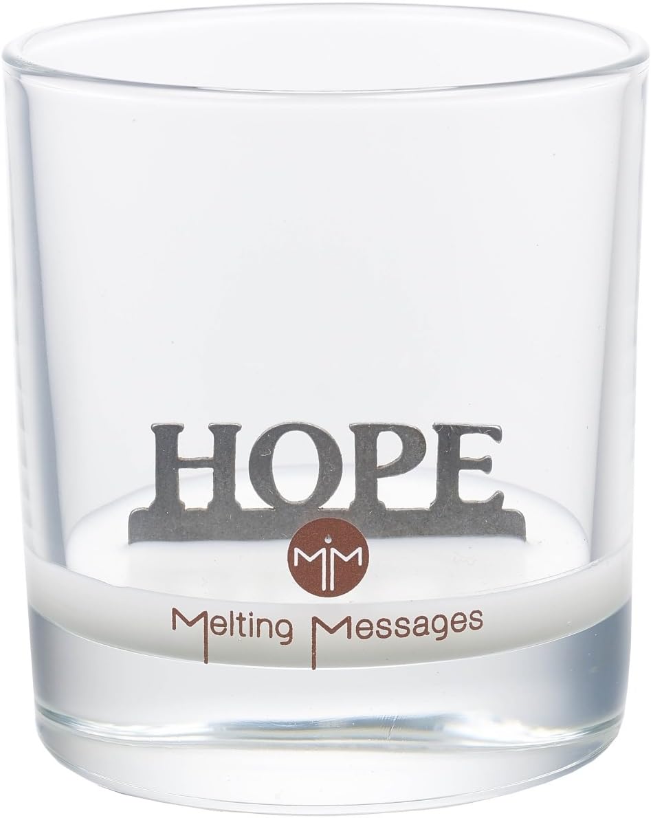 Melting Messages Hope Candle Hidden Message Luxury Scented Candle Home & Kitchen