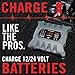 Clore Automotive PL2410 10-Amp Fully-Automatic Smart Charger, 12V and 24V Battery Charger, Battery Maintainer, and Battery Desulfator with Temperature Compensation