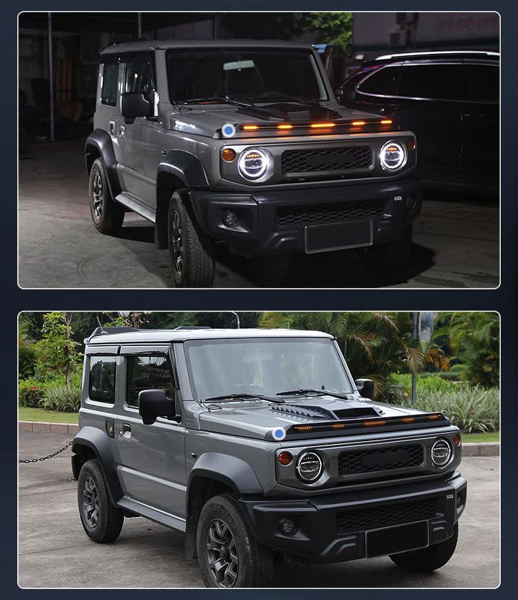Amazon | JZ LIGHTING 新型 ジムニー JB64 JB74 バグガード LEDライト