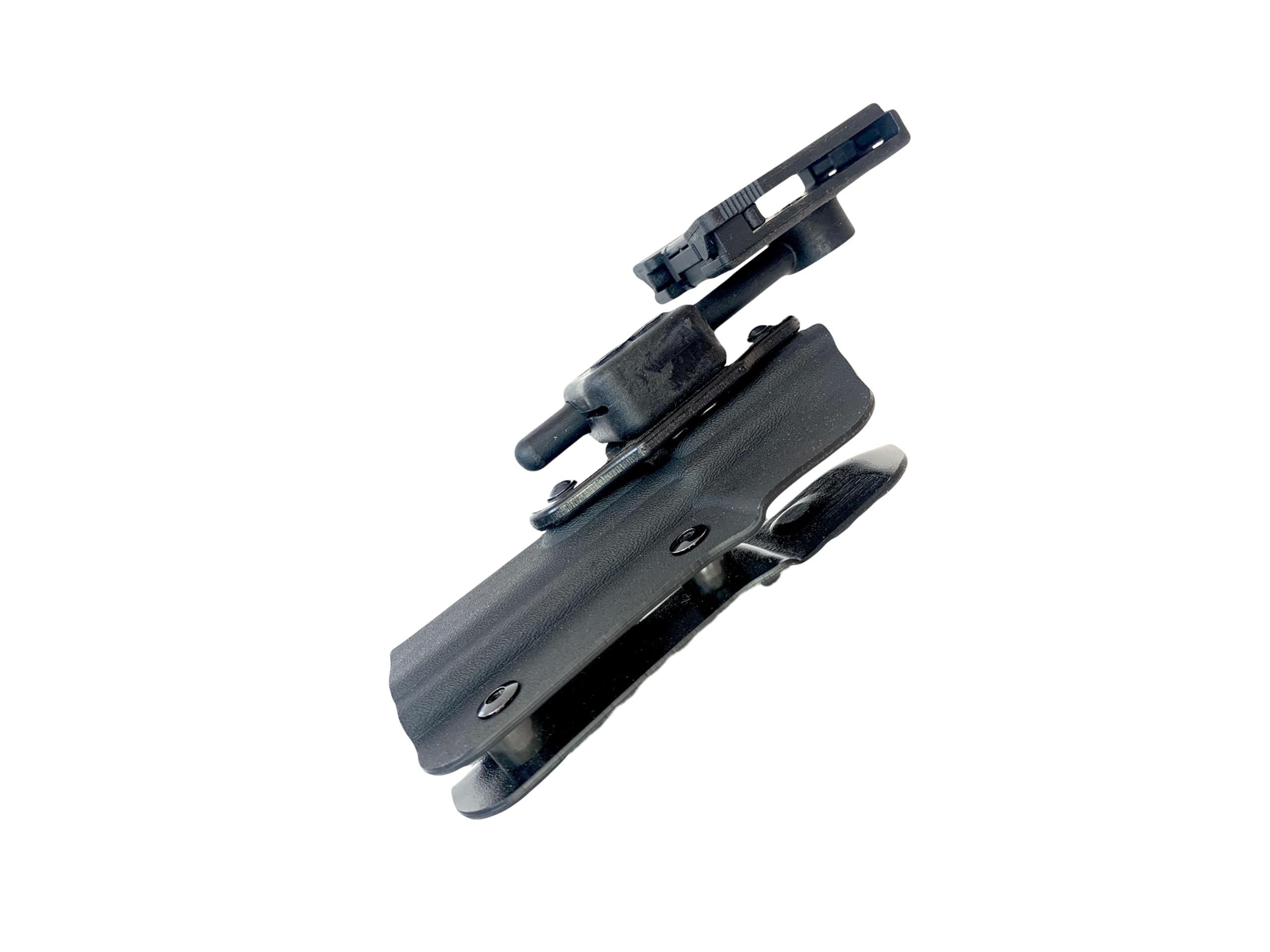 Kydex Waffen Holster Halfter 3D mit Multi Lok Gürtel Clip für S&W Revolver Walther Sig Sauer CZ Pistolen PDP Steel Frame SIG X5 P320