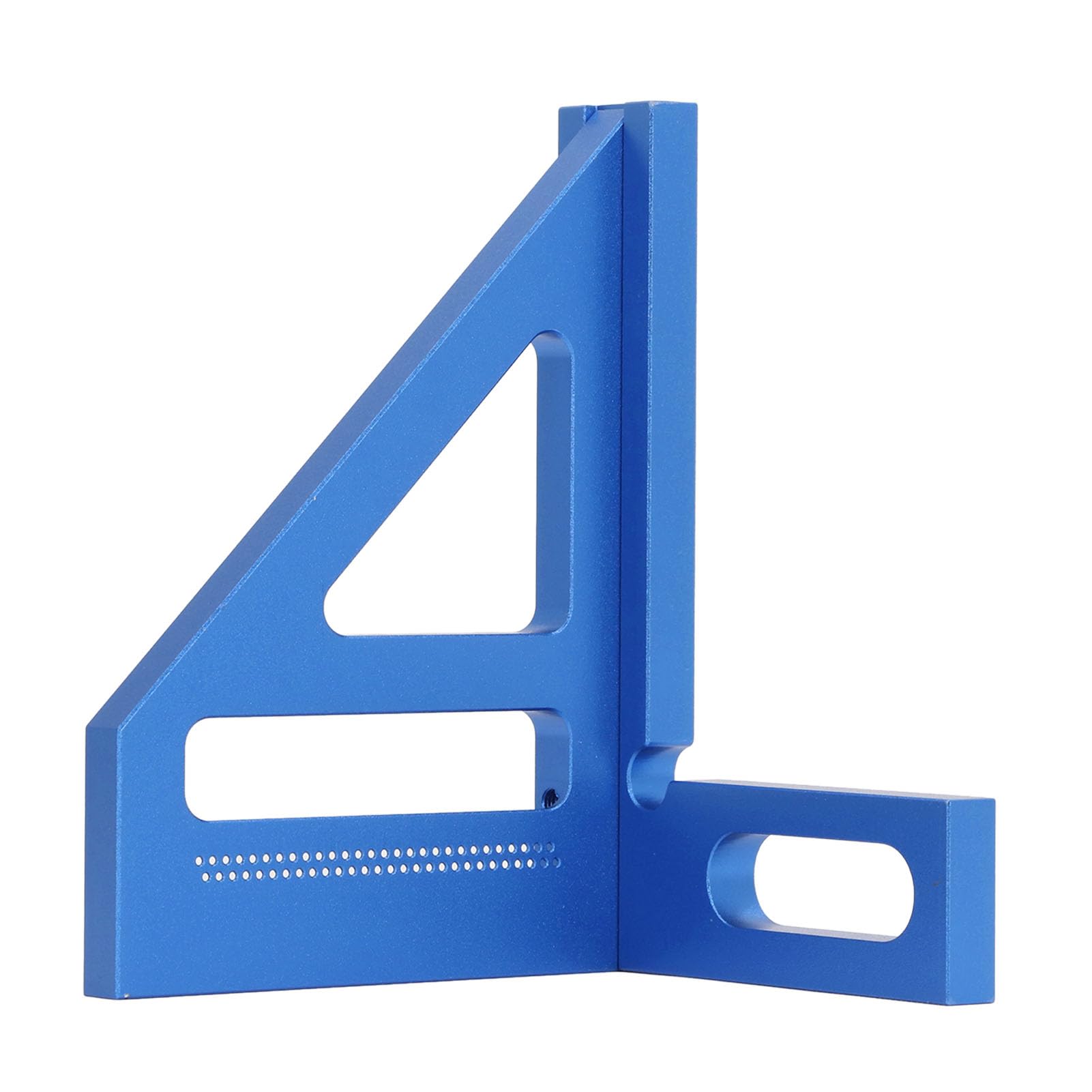 Righello di misurazione multiangolo 3D, Squadra in Lega di Alluminio per la Lavorazione del Legno, goniometro per Angoli di 45 e 90 Gradi, Scala precisa