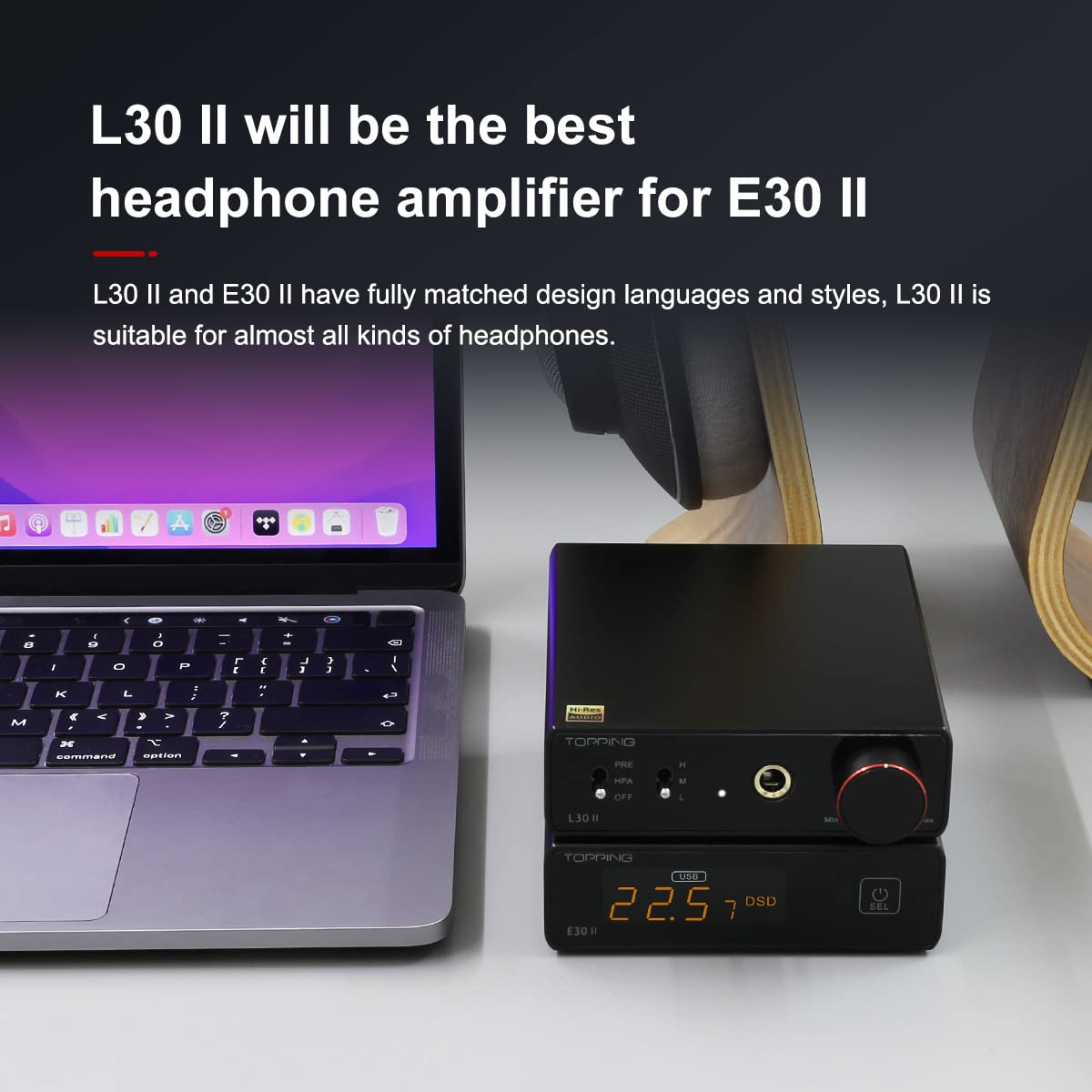 Topping E30II DAC USB Hi-Res (nero)