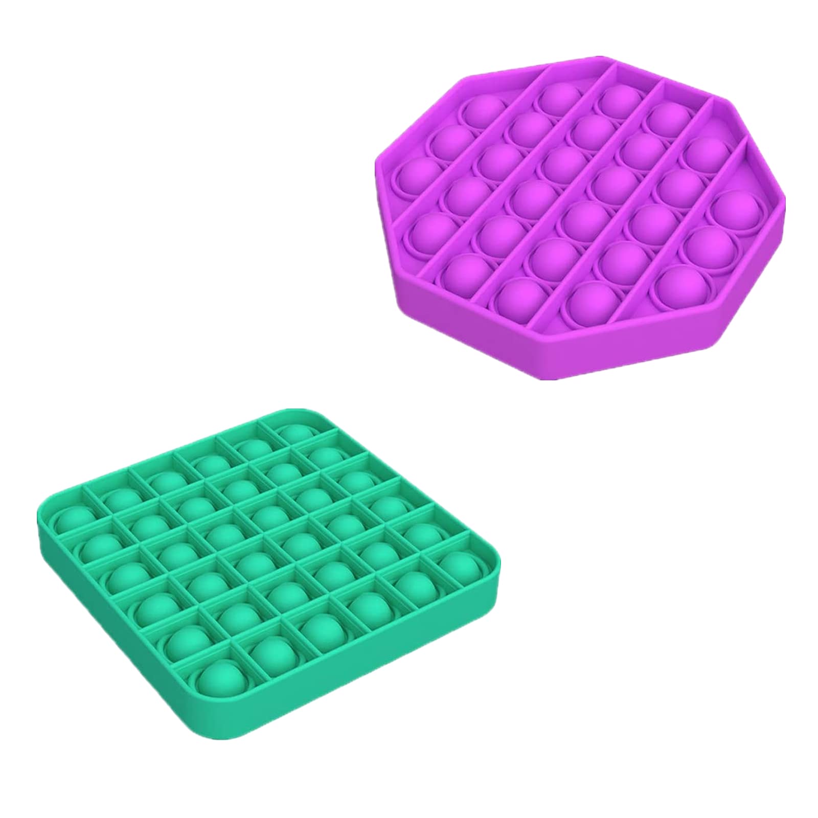 Fidget Toys Popping Set Pack Cheap Toy Designed for Children with Special Needs and Anxiety Fun Bubble Sensory Fidget Toys for Kids and Adults – Stress Relief Toy 2pack