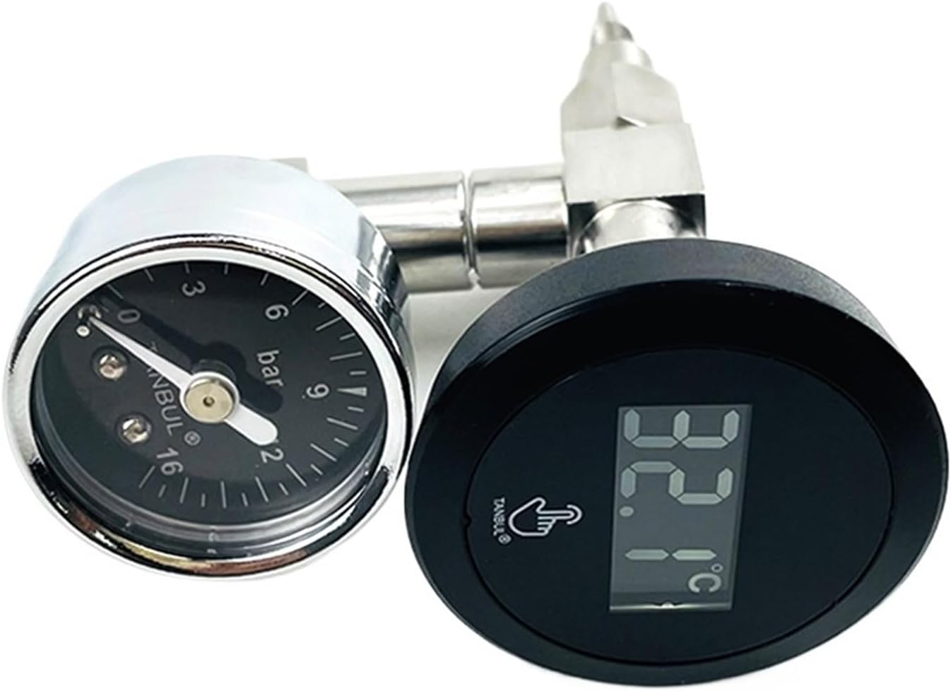 Coffee Machine Temperature And Pressure Integrated Display Accessory, Coffee Machine Boiling Head, Compatible With TANBUL E61