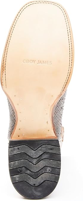 Cody James Men's Men'S Exotic Python Western Boot Broad Square Toe - Bb42