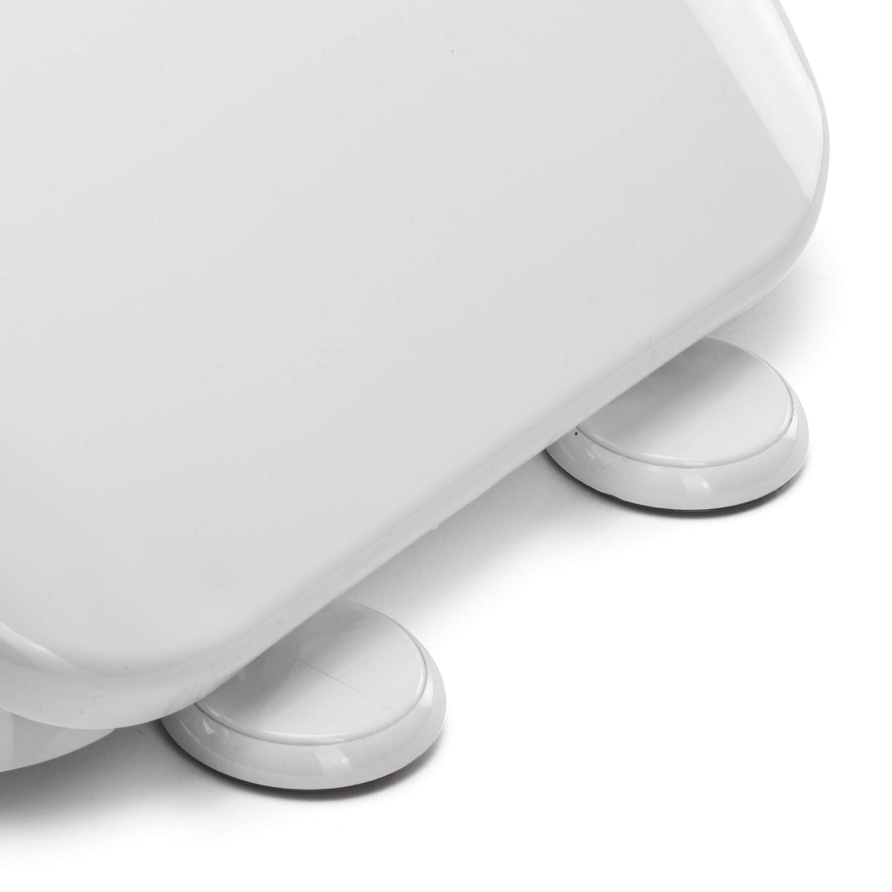 Sit Tight Windermere Siège De Toilette, Bois Dense, Blanc, 46.5 X 36.5 X 6 Cm[n2049