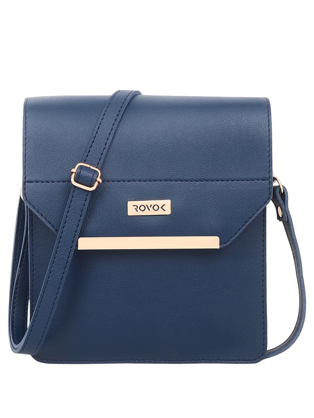 ROVOK Mobile Cell Phone holder Wallet Hand Purse Clutch Carry Vegan Leather Crossbody Sling Pouch Bag (Blue) (B0CSXH994G) Amazon Price History, Amazon Price Tracker