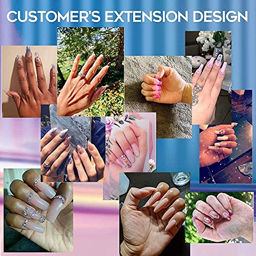 Modelones Polygel Nude Nägel Poly Gel Farben Starter 50ml 1pcs, Nude Apricot Nagelgel Nagelverlängerung Quick Extension Builder Acrylgel für DIY Nageldesign Sets – Bild 7