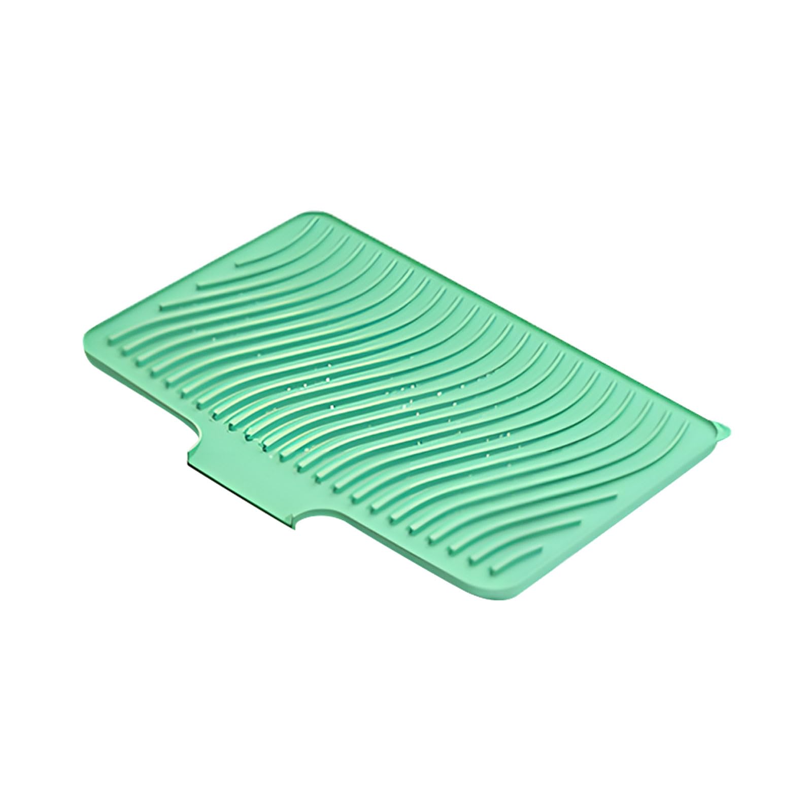 Piceioep Silicone Drain Board for Sink Rack and Cooking Tool Holder Drying Mat