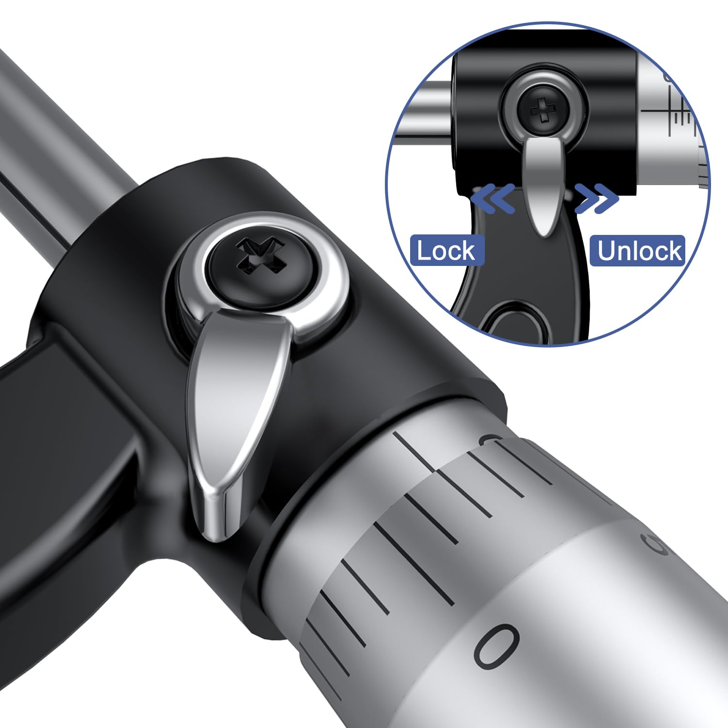 HDLNKAK Outside Micrometer - 0-1 Inch Precision -5