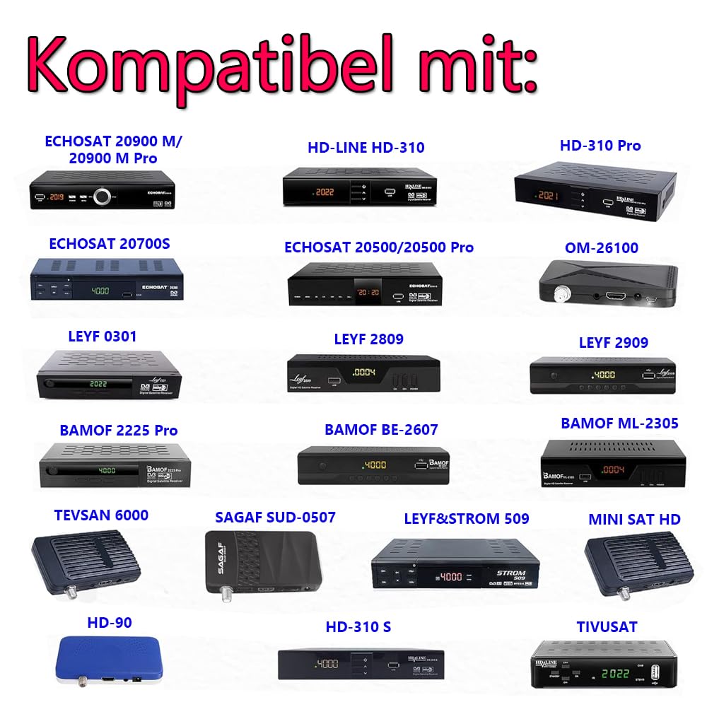 Télécommande De Rechange KT1045 - Compatible Avec Plusieurs Décodeurs Satellites (Amstrad, Maxytex, MKDipal, Etc.) - Infrarouge, Pas De Programmation