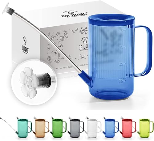 Regadera pequeña para plantas de interior con boquilla larga de 1 l34 onzas regadera pequeña de plástico para suculentasplantas de