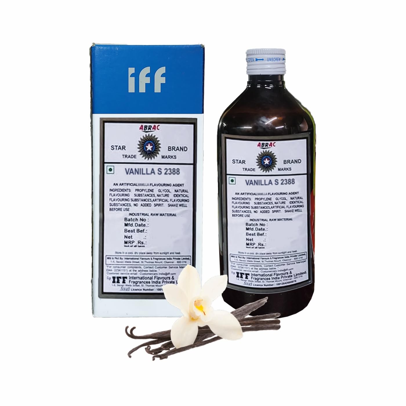 IFF VANILLA S2388 Flavour/Essence (Used in Ice Creams, Cakes, Chocolates, Jams, Jellies, Sweets, Marzipan, Confectioneries, Cookies, Sherberts, Milkshakes etc)- 500 ML Pack-picture-38