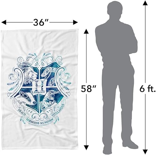 Miniatura 4 de Harry Potter Water Element - Manta polar de 36 x 58 pulgadas