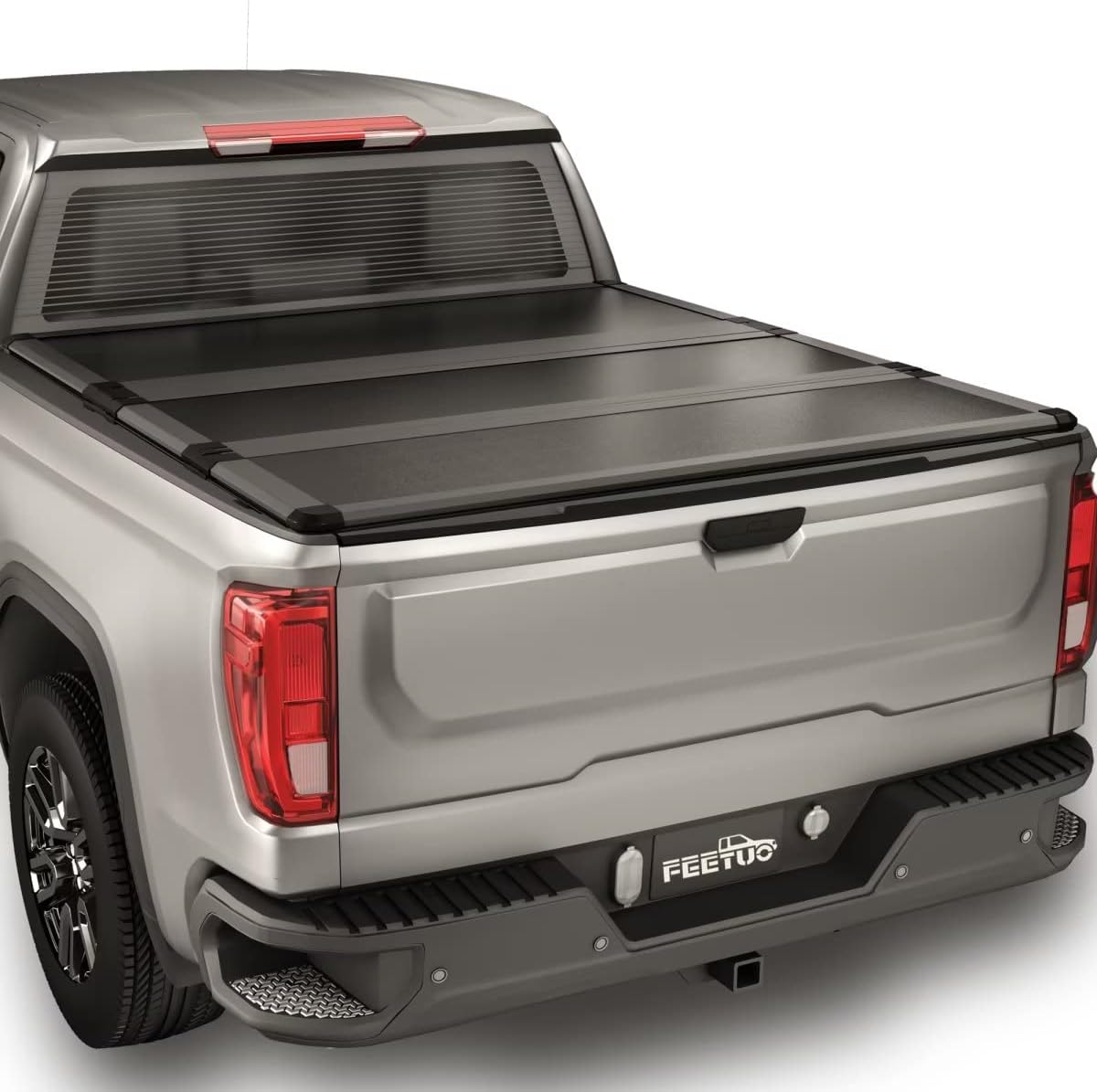 FRP Hard Tri-Fold Tonneau Cover Truck Bed for 2015-2026 Chevy Colorado/GMC Canyon 6.2ft Bed (74")