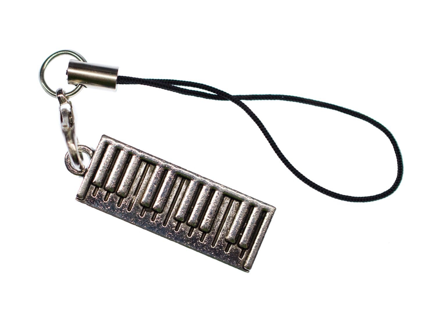 fatto a mano gioielli I orecchini Miniblings tastiera piano appendiabiti tastiera pianoforte, Piano Keyboard bianco