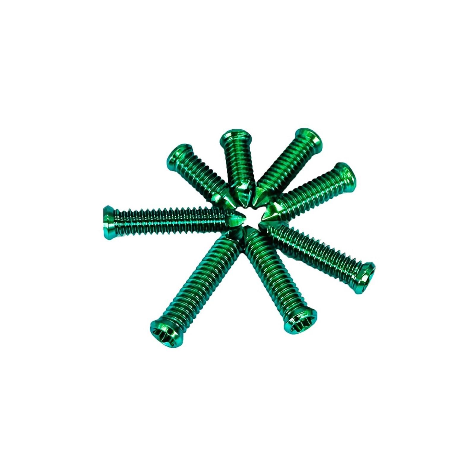 Vis de verrouillage ALPS en titane 2,4 mm for implants orthopédiques, équipement chirurgical, accessoires for chiens et produits for animaux de compagnie.(2.4X16mm 10pcs)