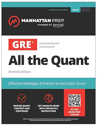 GRE All the Quant (Manhattan Prep GRE Prep)