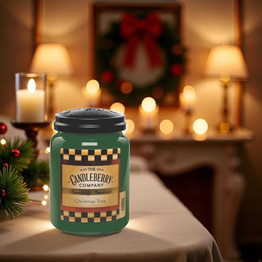 Candleberry Sapin de Noël 26 g Bougie en pot